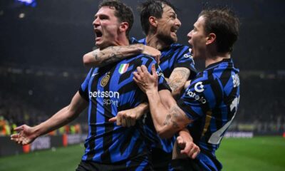 Inter win big to stay top of Serie A