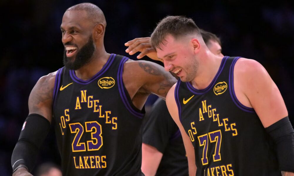 LeBron James Officially Hands Lakers Reins to Luka Doncic: 'He's Our Franchise'