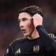 Harry Wilson of Fulham looks on during the Premier League match between Leeds United and Fulham at Elland Road on January 17, 2026 in Leeds, England.
