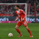 Leon Goretzka during the Fussball match between FC Bayern München and FC Augsburg at Allianz Arena on January 24, 2026 in München, Deutschland.