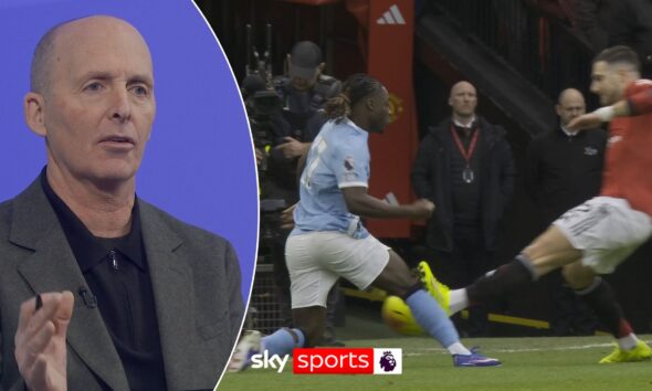 '100 per cent a red!' | Dean certain Dalot should be sent off in Manchester derby