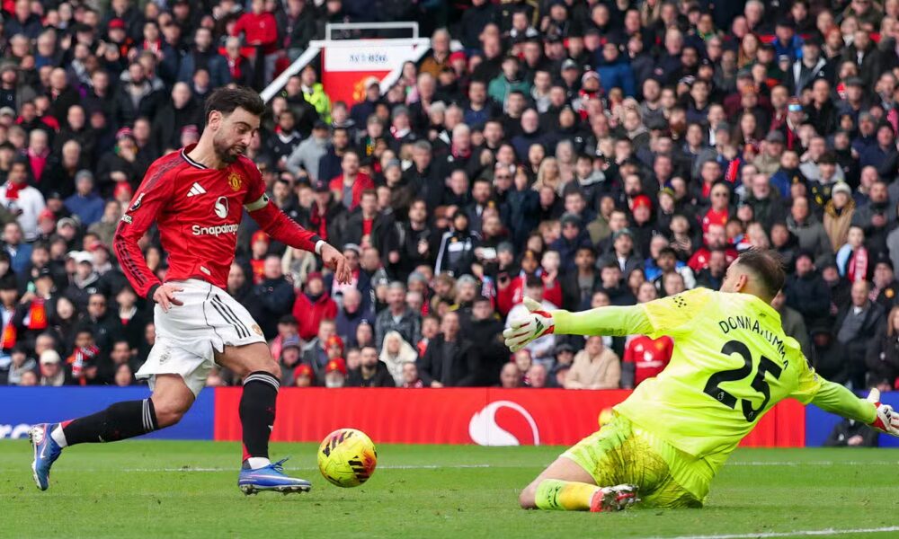 Manchester United captain Bruno Fernandes