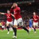 Casemiro of Man United celebrates