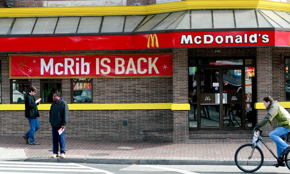 McDonald's sued over claims McRib sandwich doesn't contain real pork rib meat