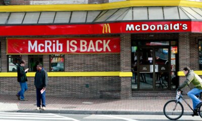 McDonald's sued over claims McRib sandwich doesn't contain real pork rib meat