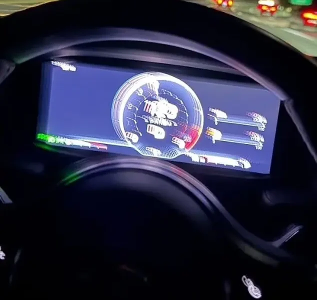 Machine Gun Kelly's dashboard