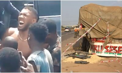 Anthony Joshua’s Driver 'Facing Charges' as He’s Released From Hospital