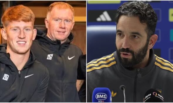 Paul Scholes' Son, Arron, Slams Ruben Amorim After Leeds 1-1 Man Utd