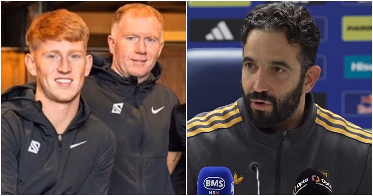 Paul Scholes' Son, Arron, Slams Ruben Amorim After Leeds 1-1 Man Utd