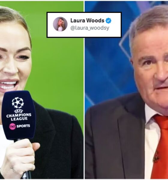 Laura Woods Calls Out Richard Keys For Controversial Terry Yorath Tweet