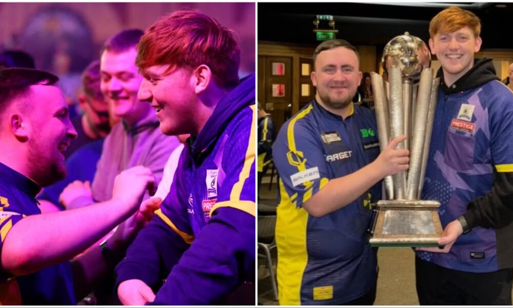 Luke Littler Gifts Part of His World Darts Championship Prize Money to Angry Ginge
