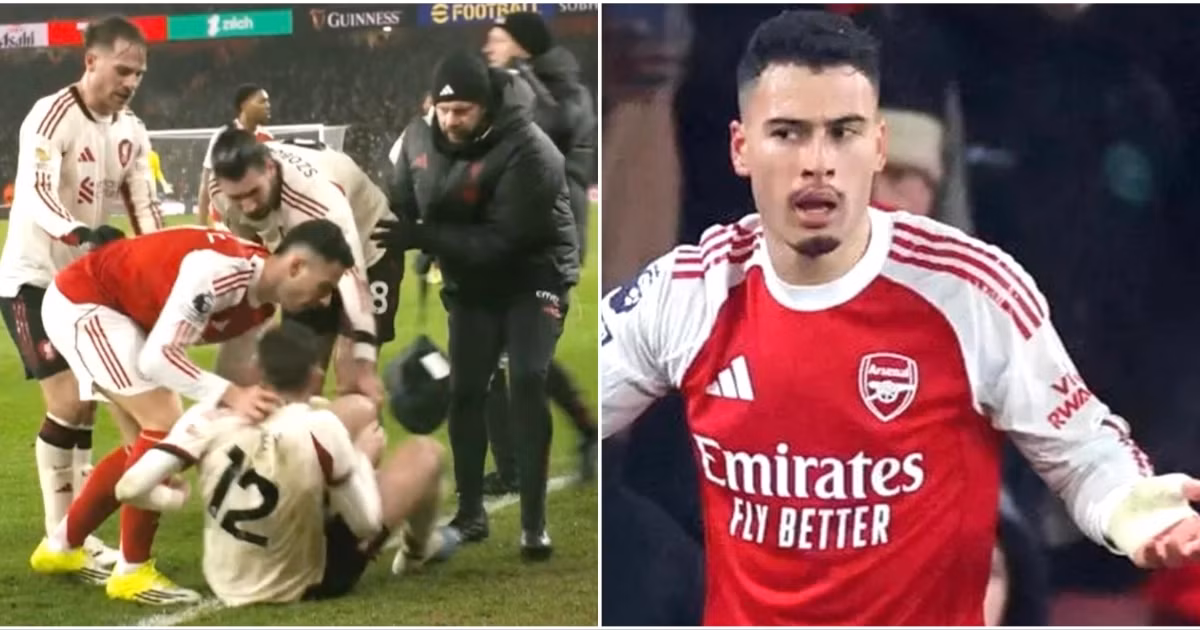 Gabriel Martinelli Issues Statement After Backlash For Conor Bradley Incident