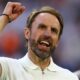 England manager Gareth Southgate celebrates