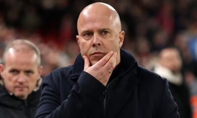 Liverpool manager Arne Slot before facing Barnsley in the FA Cup.
