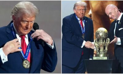 FIFA Make Decision Over Peace Award After Donald Trump Controversy