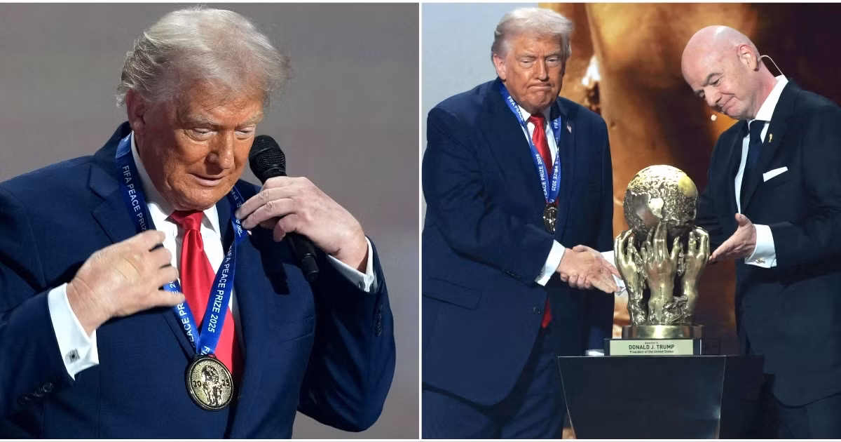 FIFA Make Decision Over Peace Award After Donald Trump Controversy