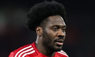 Ola Aina in action for Nottingham Forest