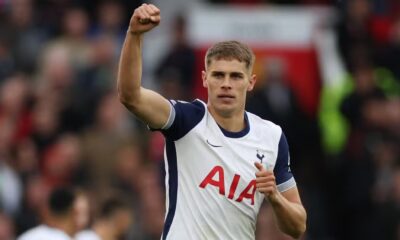 Tottenham Hotspur's Micky van de Ven