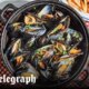 Belgian moules-frites with mayonnaise