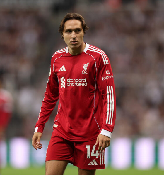 NEWCASTLE UPON TYNE, ENGLAND - AUGUST 25: Federico Chiesa of Liverpool and Italy during the Premier League match between Newcastle United and Liverpool at St James
