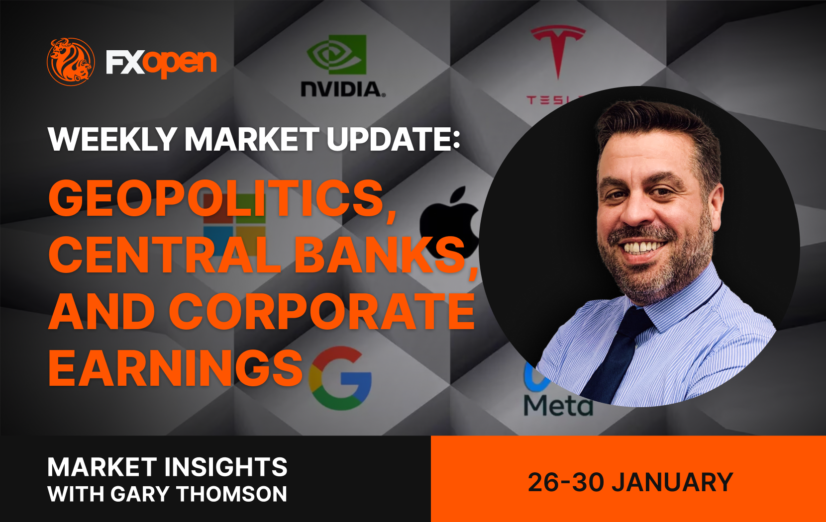 Market Insights with Gary Thomson: Geopolitics, Central Bank Meetings, and Corporate Earnings