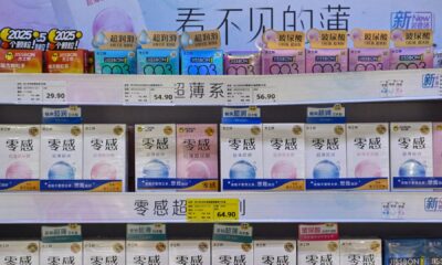 Huge tax rise is slapped on condoms and contraceptives in desperate bid to tackle plummeting birth rate in China