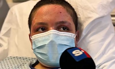 Teen survivor, 18, of Swiss bar blaze that killed 40 wakes from coma weeks after fire & says she can't escape nightmares