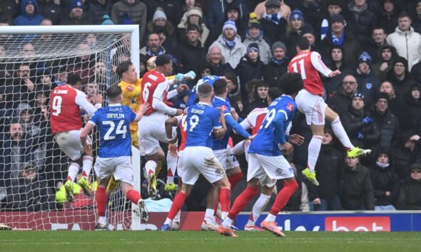 LIVE Portsmouth v Arsenal: Fifth goal at Fratton