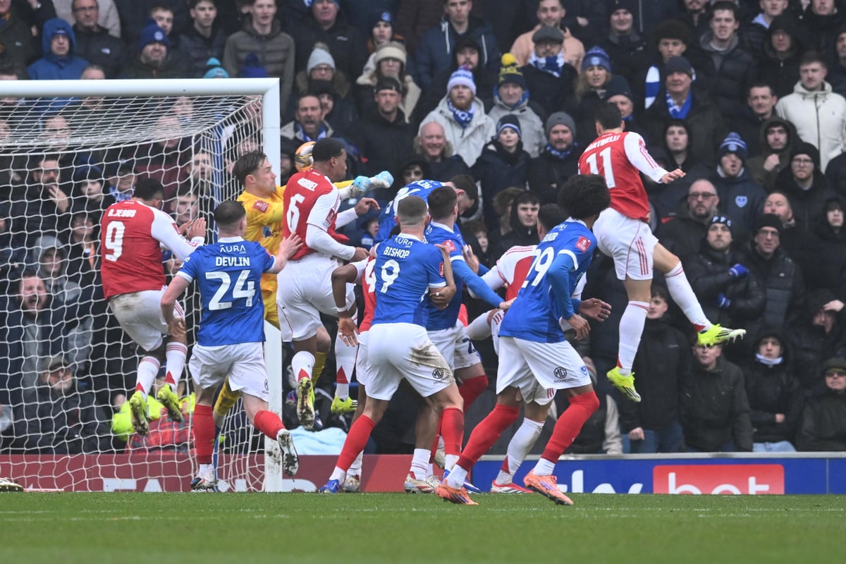 LIVE Portsmouth v Arsenal: Fifth goal at Fratton
