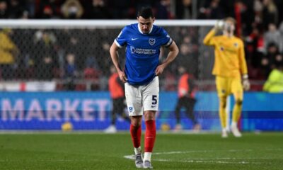 Portsmouth forced into yet another centre-half change in team blow against Southampton