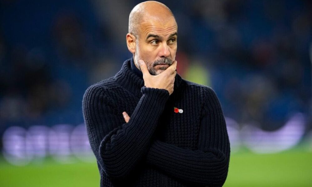 Manchester City Football Club manager Pep Guardiola