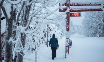 Thousands of tourists stranded in Lapland as flights to UK cancelled over extreme cold