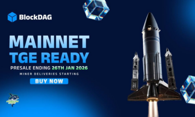 BlockDAG’s Presale Draws to a Close as Jan 26 Nears, While Polkadot and TRON Struggle for Direction