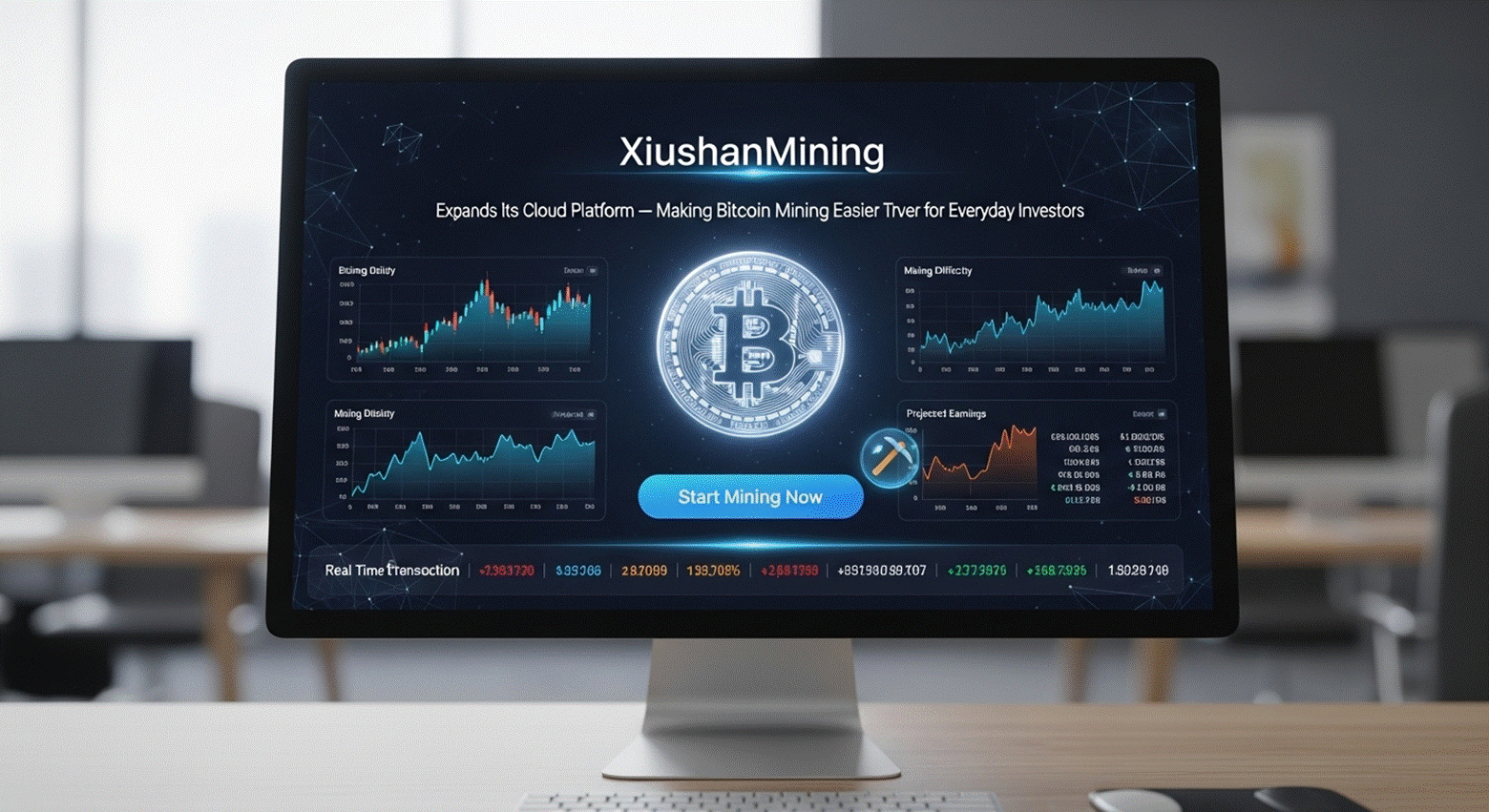 Web 3.0 Hash Rates on the Rise: XIUSHAN mining Upgrades Cloud Platform to Make Bitcoin Value More Flexible