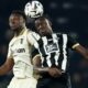 RC Lens' Samson Baidoo in action with Angers SCO's Sidiki Cherif