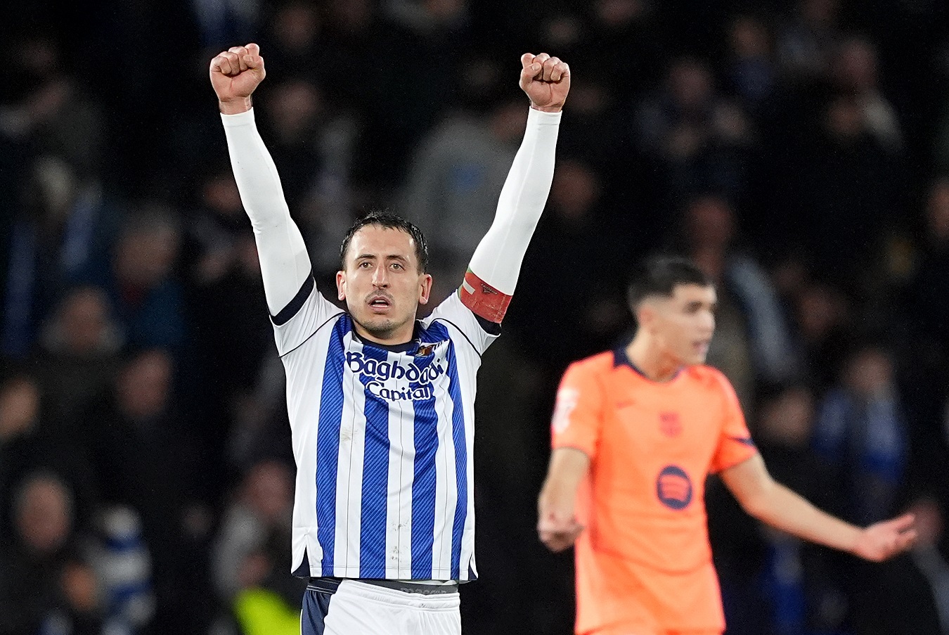 Mikel Oyarzabal of Real Sociedad