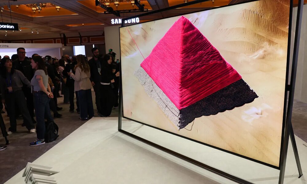 Samsung debuts 130-inch Micro RGB TV display technology at CES 2025