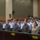 Members of the Ming family in court. Pic: CCTV/AP
