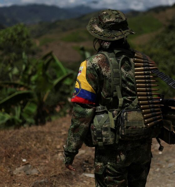 Despite a 2016 peace deal, fighting continues in some areas between the army and splinter groups which reject the agreement. Pic: Reuters