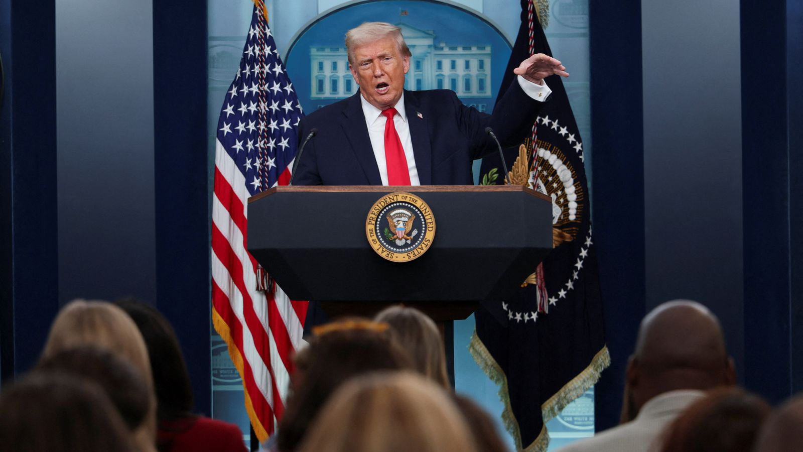 Trump offers ominous message on Greenland ahead of crunch talks with European leaders | World News