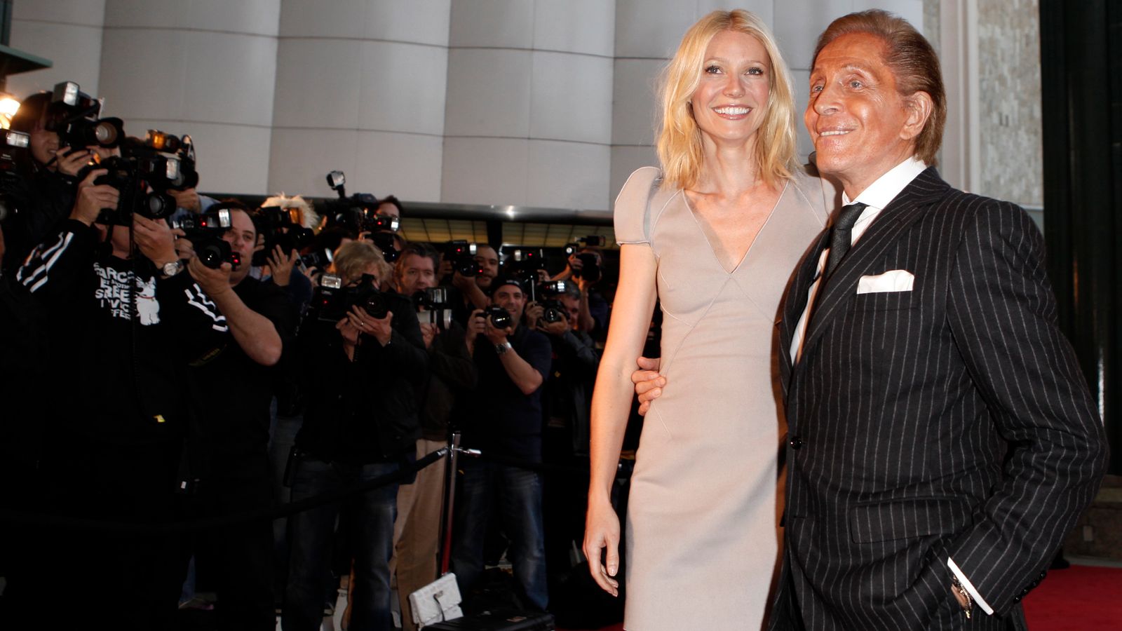 Gwyneth Paltrow has led the tributes to the designer, saying his death marked the 'end of an era'. Pic: AP