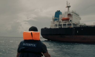 Police participating in Interpol's Operation Liberterra III in Mozambique.