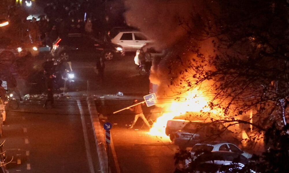 Trump announces new tariff on countries trading with Iran as number killed in protests rises | World News