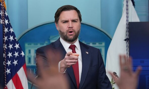 JD Vance has been a long-time proponent of AI technologies. Pic: AP