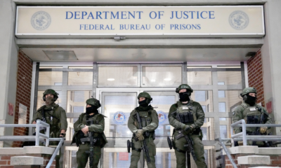 Security is tight at the Metropolitan Detention Center where Maduro is being held. Pic: AP