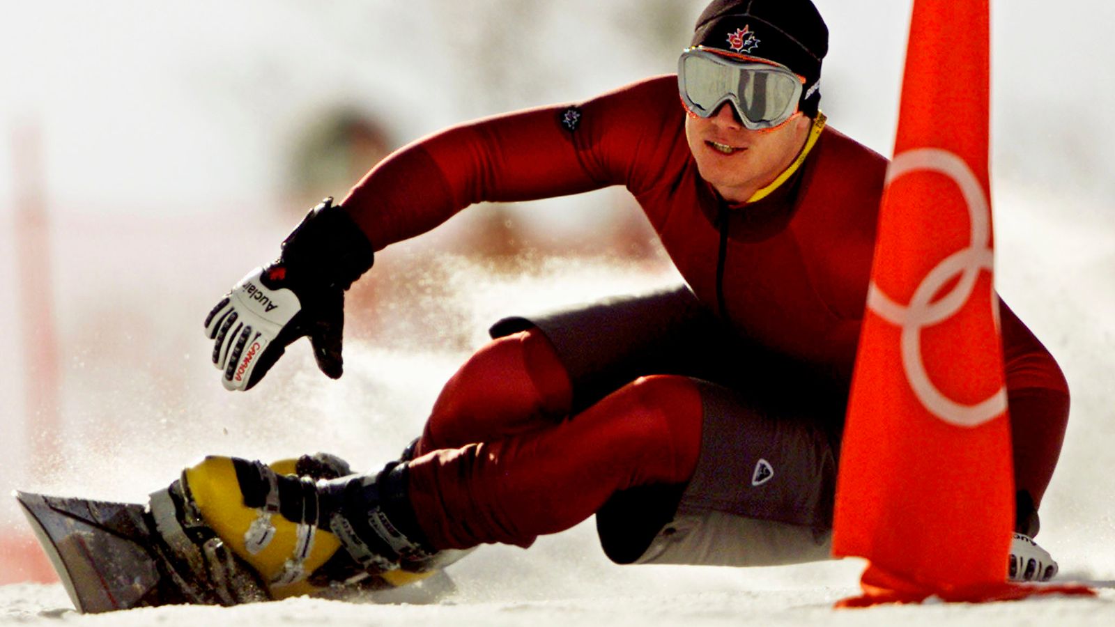 Ryan Wedding competed in the parallel giant slalom in the 2002 Winter Olympics for Canada. Pic: Reuters