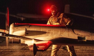 A Ukrainian serviceman prepares a long-range drone. File pic: AP