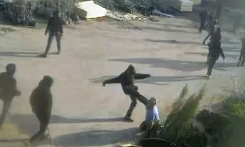 Video shows masked Israeli settlers beating 67-year-old deaf Palestinian man in West Bank | World News