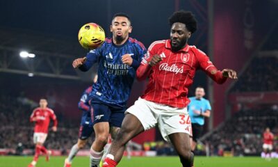 Aina appeared to handle the ball when trying to not concede a corner