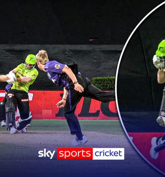 BBL: All sixes from David Warner's AUDACIOUS 130 for Sydney Thunder